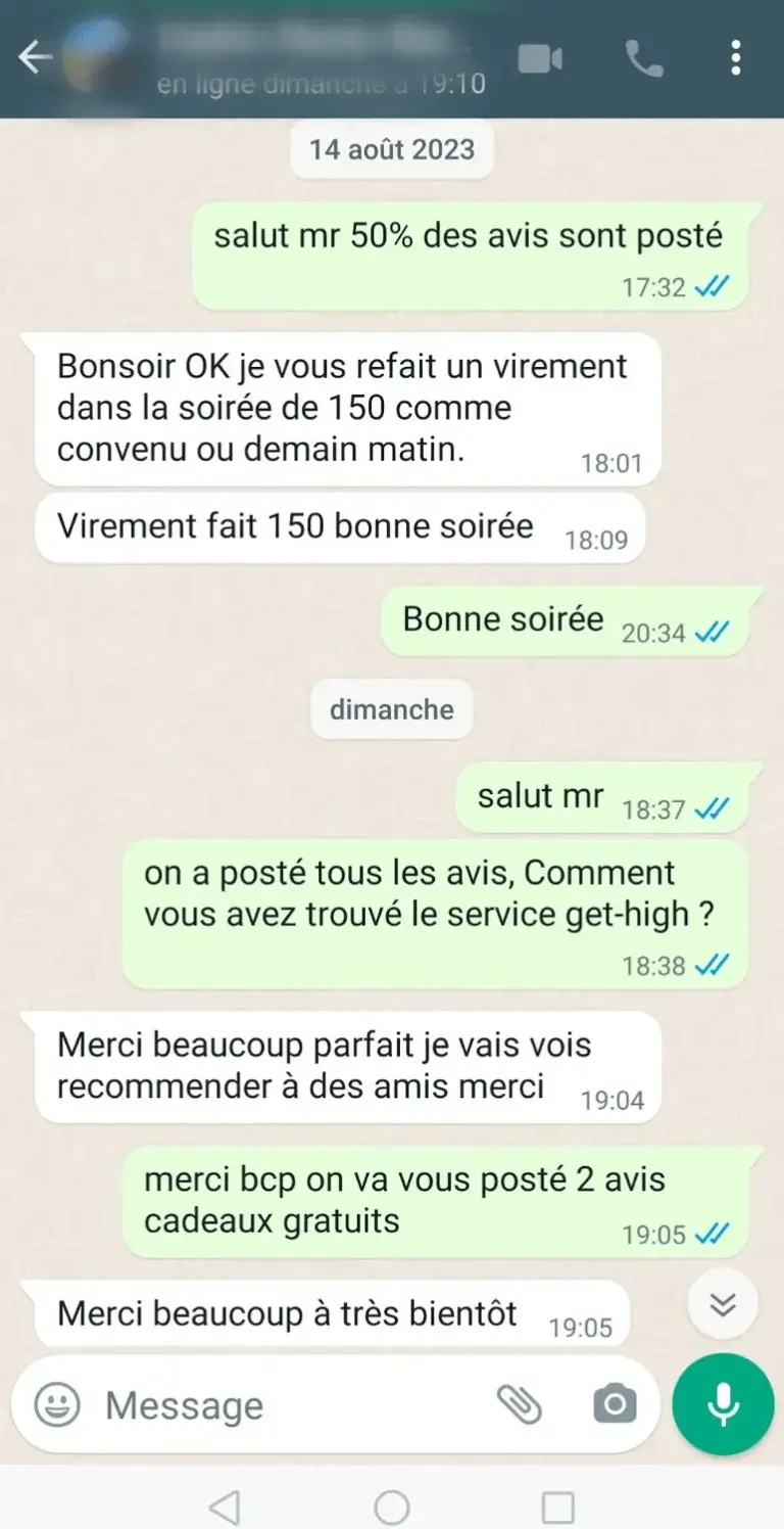 cumpără vizualizări youtube rom&acirc;nia - testimonial client